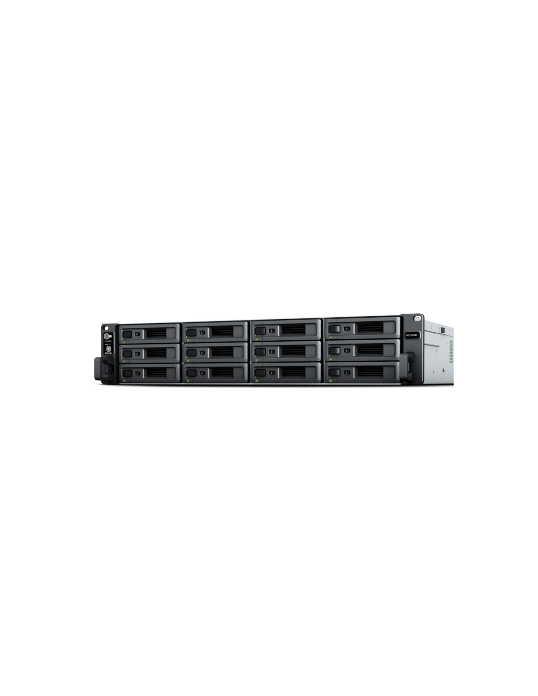 Synology RackStation RS2423RP+ servidor de almacenamiento NAS Bastidor (2U) Ethernet Negro, Gris V1780B