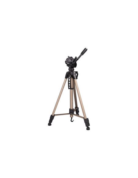Hama Tripode Star 61, trÍ­pode de 3 patas, altura ajustable desde 60cm -153 cm, Color negro y oro rosado.