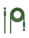 Nanocable Cable de Red Latiguillo Cat.8.1 2GHz LSZH SSTP AWG26, Verde, 2 m