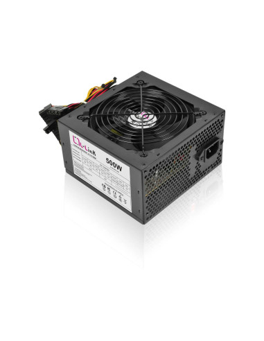 FUENTE ATX 500W CON CABLE DE ALIMENTACION LL-PS-500-CAB