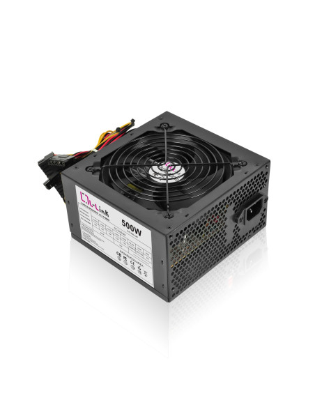 FUENTE ATX 500W CON CABLE DE ALIMENTACION LL-PS-500-CAB