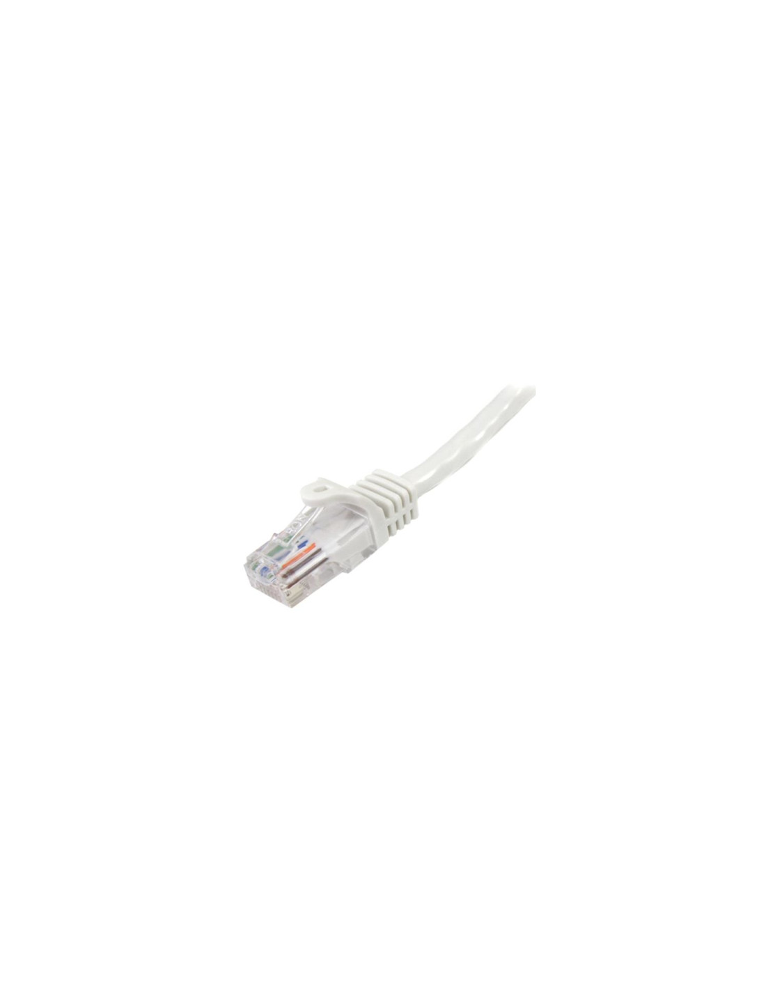 StarTech.com Cable de Red de 5m Blanco Cat5e Ethernet RJ45 sin Enganches