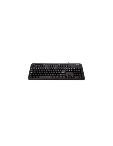 iggual Teclado multimedia CK-BASIC-120T negro