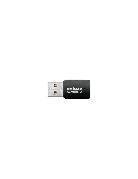 Edimax N300 Adaptador wifi usb WLAN 300Mbit/s negro