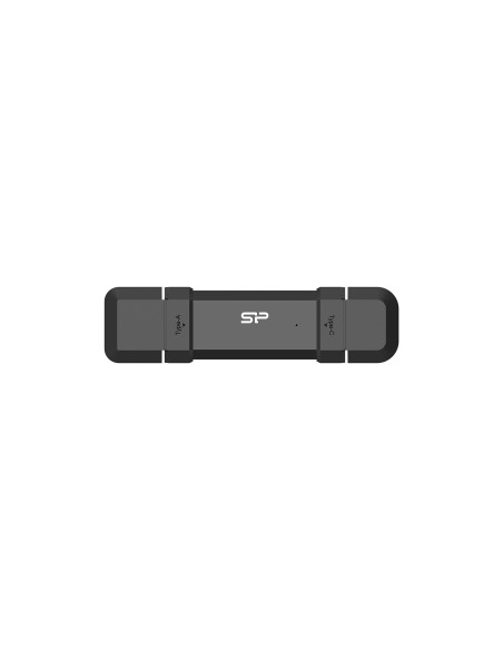 Silicon Power DS72 unidad flash USB 250 GB USB Type-A / USB Type-C 3.2 Gen 2 (3.1 Gen 2) Negro