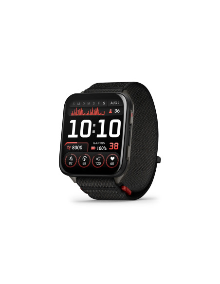 Garmin Venu X1 5,08 cm (2") AMOLED Digital 448 x 486 Pixeles Pantalla táctil Negro Wifi GPS (satélite)