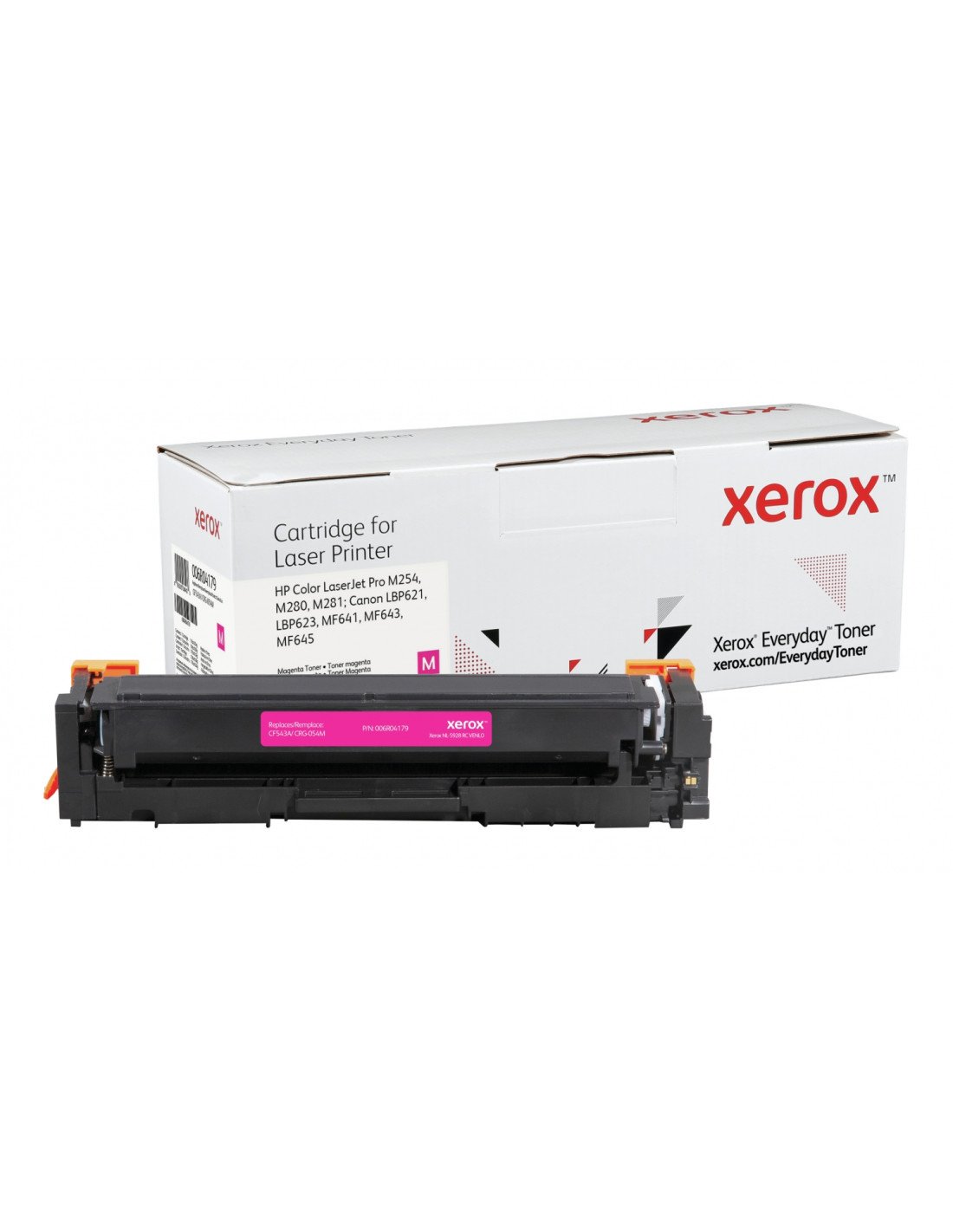 Toner xerox magenta everyday compatible con hp CF543A CRG-054M equivalente de 1300 paginas 006R04179