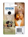 Cartucho Epson Squirrel Singlepack Black 378 Claria Photo HD Ink C13T37814010