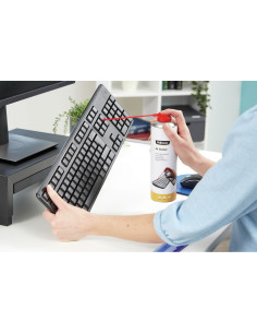 Fellowes 9977804 kit de limpieza para computadora Teclado, Impresora, Universal Limpiador de aire comprimido para limpieza de eq