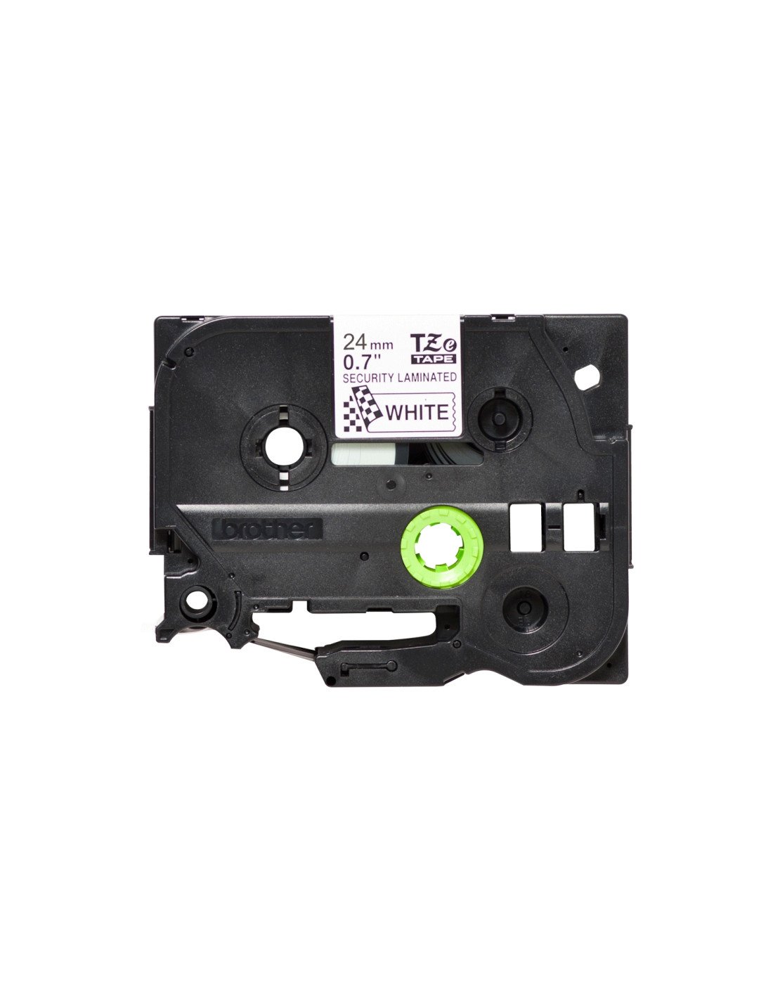Brother TZE-SE5 cinta para impresora de etiquetas Negro sobre blanco TZ/TZe