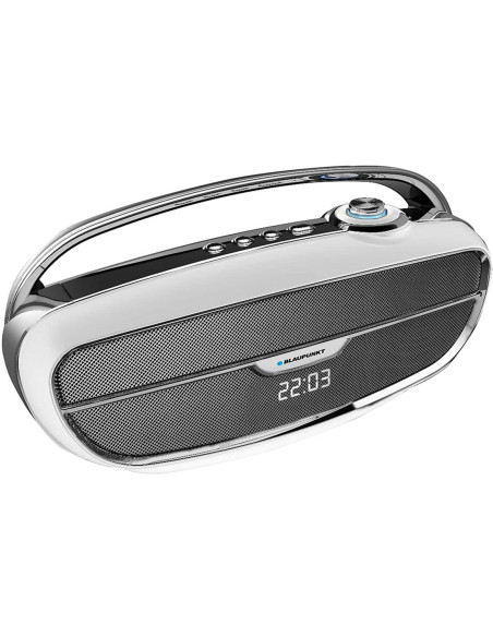 Blaupunkt BLP3360 Altavoz Bluetooth Retro 10w USB Blanco