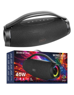 Borofone DR16 Boombox Altavoz Bluetooth Portátil con luces LED