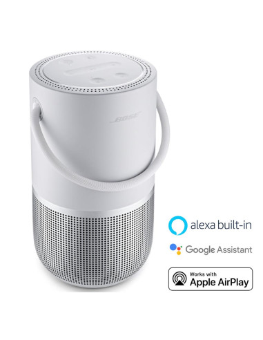Bose Portable Smart Speaker Single Lux Silver (829393-2300)