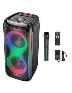 Hoco DS54 Altavoz Bluetooth Party con Luces Led y Micro Inalámbrico