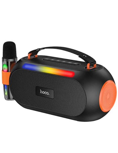 Hoco DS64 Altavoz Bluetooth 30W con Micrófono Karaoke y luces RGB