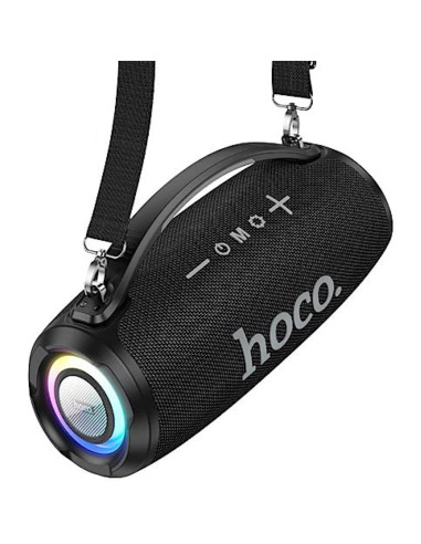Hoco HA4 Altavoz Bluetooth 40W con Luces RGB Negro