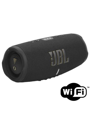 JBL Charge 5 Wifi y Bluetooth Altavoz Inalámbrico Negro