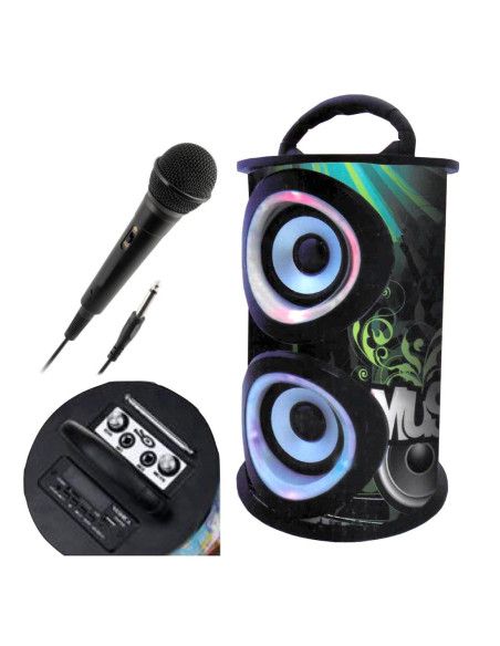 YASHICA PARTY 2 04 ALTAVOZ BLUETOOTH KARAOKE