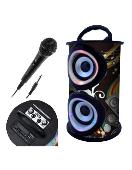 YASHICA PARTY 2 09 ALTAVOZ BLUETOOTH KARAOKE