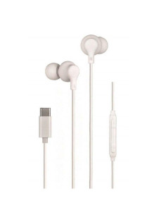 Daewoo DW2016 Auricular USB-C con Micrófono Blanco