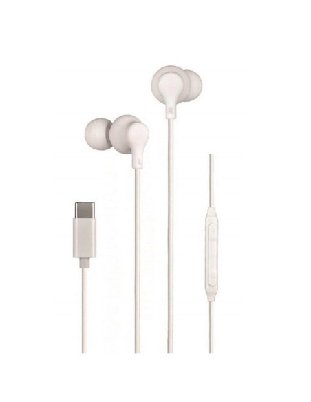 Daewoo DW2016 Auricular USB-C con Micrófono Blanco