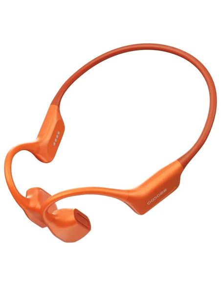 Doogee BoneAir Swim Auricular de Conducción Osea y Aerea BT y MP3 para Nadar Naranja
