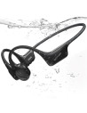 Doogee BoneBeat Swim Auricular de Conducción Osea BT y MP3 para Nadar Gris Oscuro