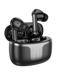 Hoco EQ10 Plus Auricular Inalámbrico con Cancelación de Ruido Activa Negro