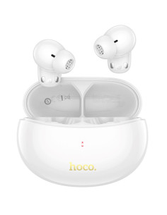 Hoco EQ17 Auricular Inalámbrico con Cancelación de Ruido Frost White