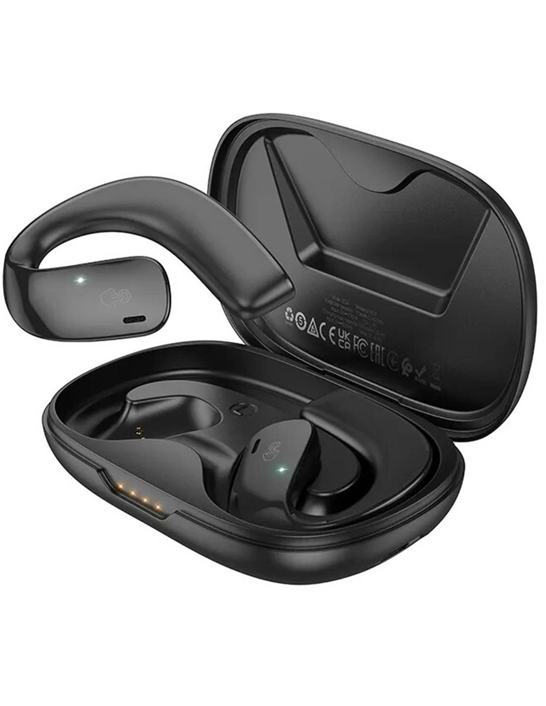 Hoco EQ4 Auricular Deportivo Bluetooth Open-Ear Negro