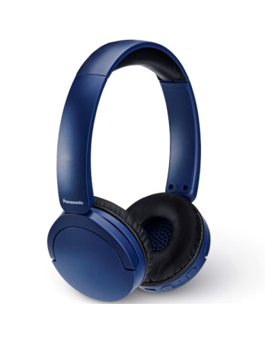 Panasonic RB-HF630BE-A Auriculares Bluetooth XtraBass Batería 72 Horas Azul