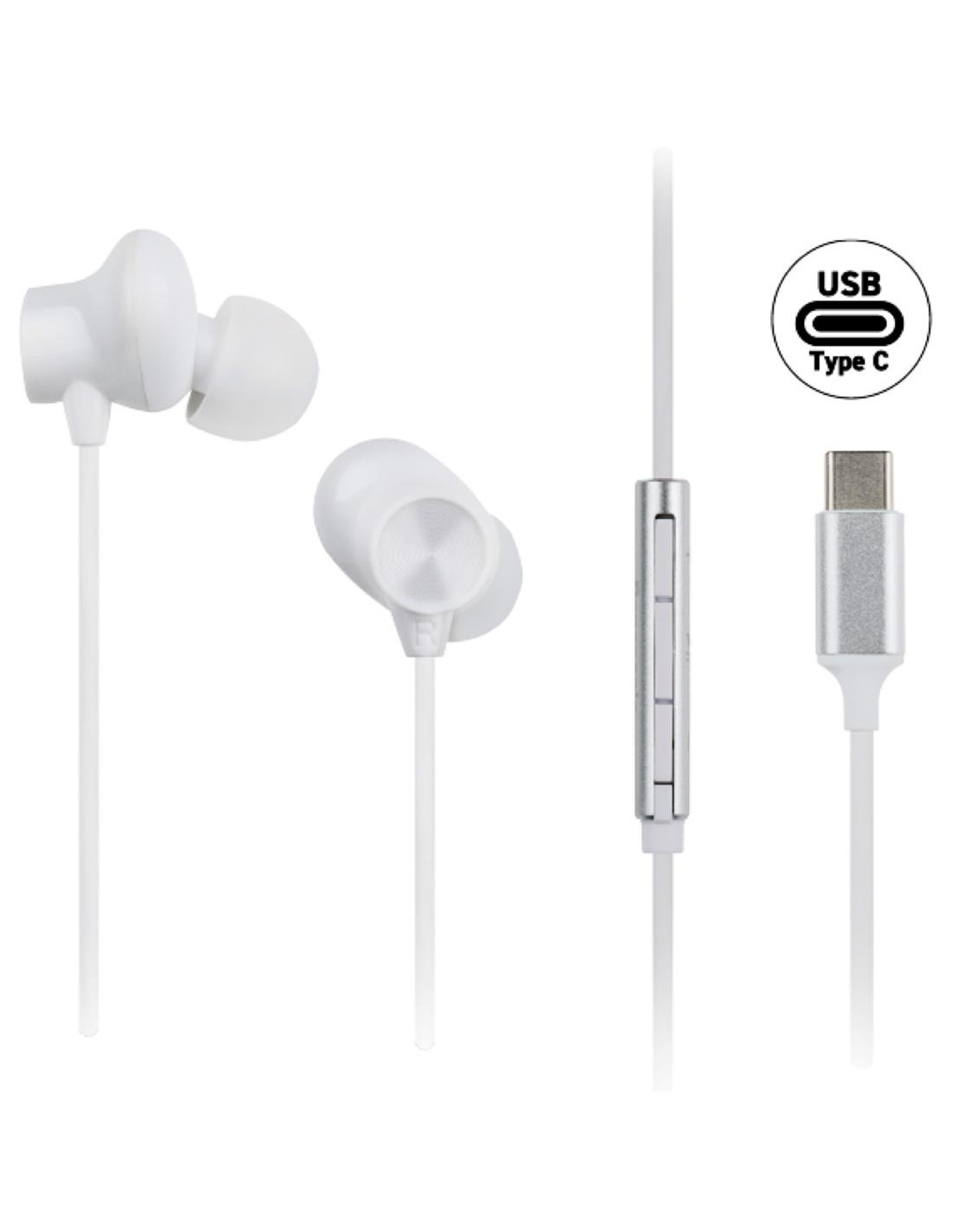 Panasonic RP-TCM225DEW Auricular USB-C Blanco