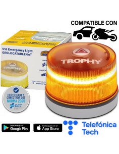 Trophy Baliza V16 IoT Conectada y Homologada para 2026