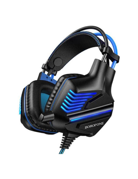 Borofone BO101 Auricular Racing Gaming 3.5mm y USB Azul