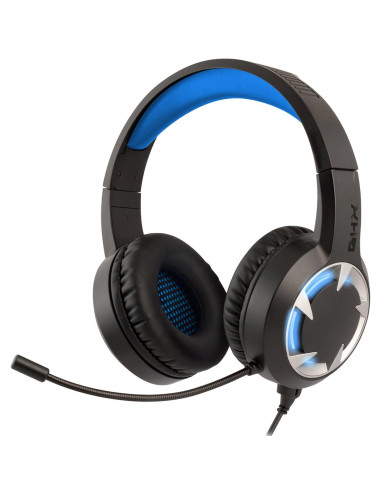 NGS GHX-510 Auriculares Alámbrico Diadema Juego Negro, Azul