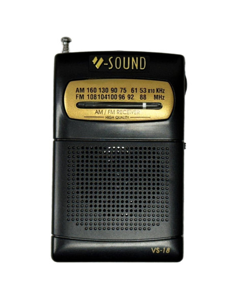 SOUND VS-18 RADIO PORTÁTIL AM-FM