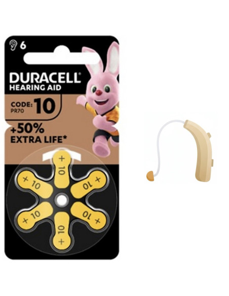 Duracell DA-10 Pila Audífono (DUR-DA10)