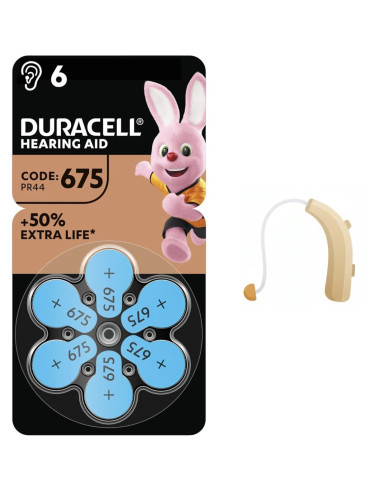 Duracell DA-675 Pila Audífono (DUR-DA675)