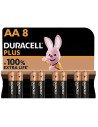 Duracell LR-6 Pila Alcalina Plus (DUR-LR6PBL8)