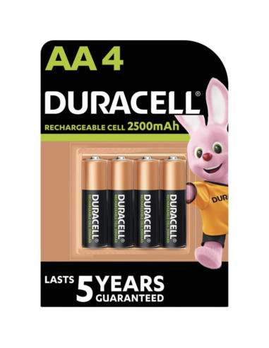 Duracell 4xAA Batería recargable AA