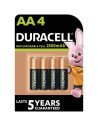Duracell R-6 Pila Recargable 2500 MH (DUR-REC012)