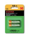 KODAK AA RECARGABLE KAAHR-2 2600 mAh 2 UNDS (30955080)