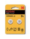 KODAK CR1620 BATERÍA LITHIUM 3V 2 UNDS (30417694)