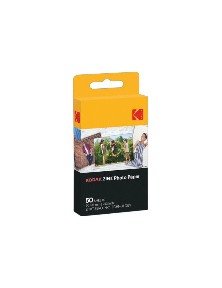 KODAK Zink Papel Fotográfico 50 Hojas