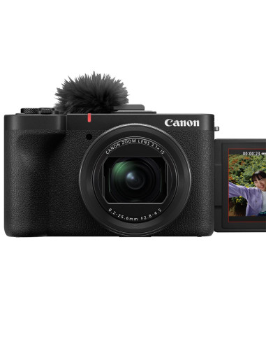Canon PowerShot V1 - Cámara para Vlogging con Objetivo Ultra Gran Angular f/2.8 Wifi