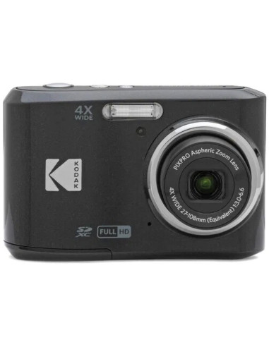 Kodak FZ45 Cámara Digital 16Mp 4X Zoom FullHD Negra