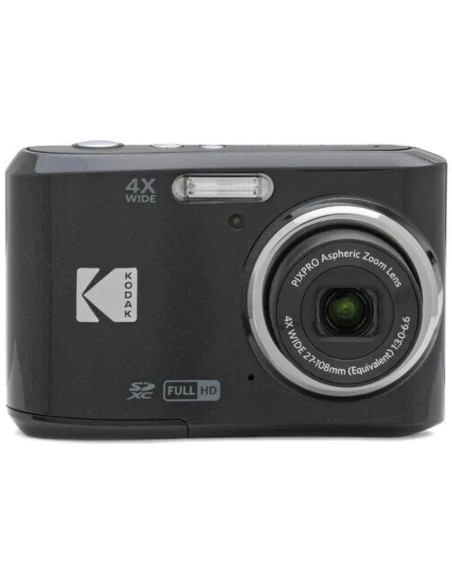 Kodak FZ45 Cámara Digital 16Mp 4X Zoom FullHD Negra