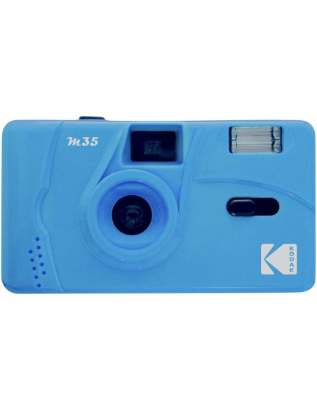 Kodak M35 Cámara Analógica 35 mm Azul y carrete 36 fotos