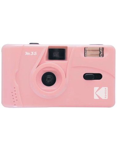 Kodak M35 Cámara Analógica 35 mm Rosa y carrete 36 fotos