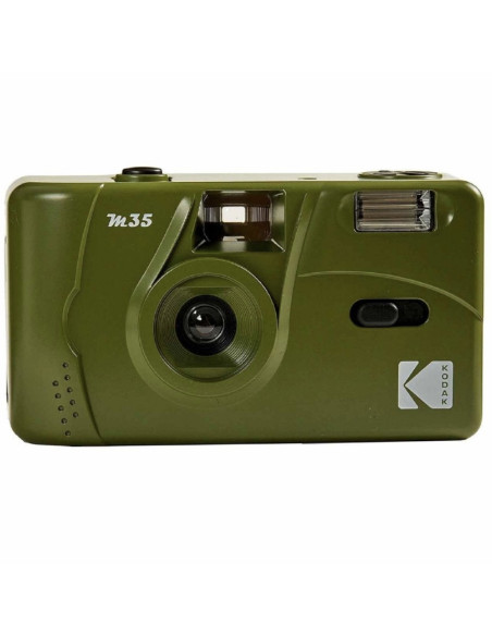 Kodak M35 Cámara Analógica 35 mm Olive Green y carrete 36 fotos